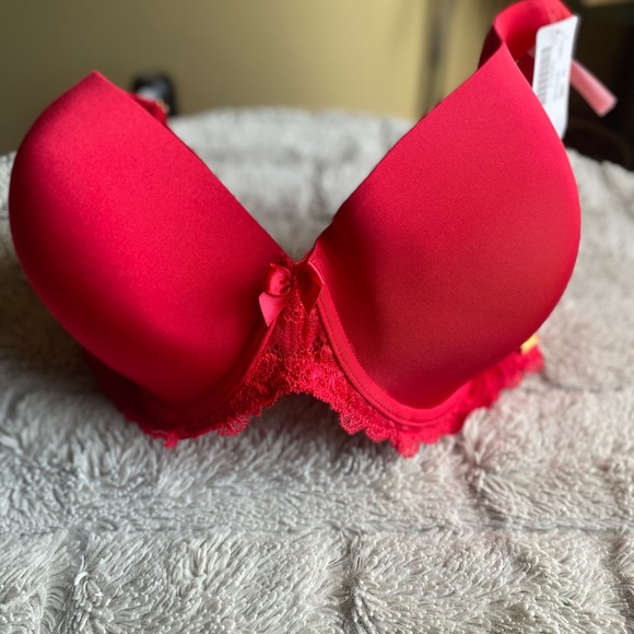 La Vie en Rose Red Bra - Picture 4 of 6